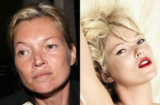 Celebrities without make-up